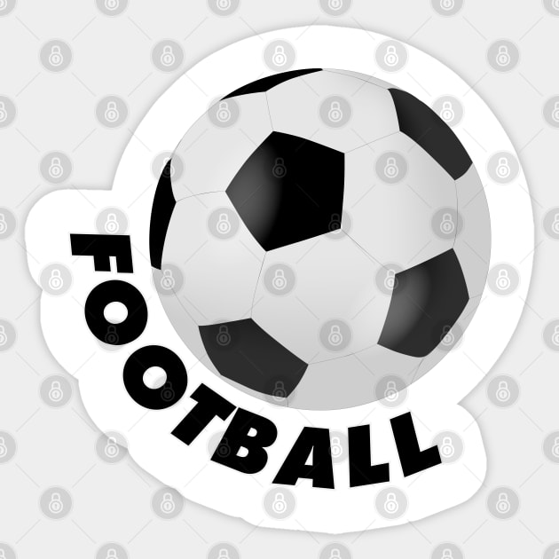 Football ball Sticker by STARSsoft